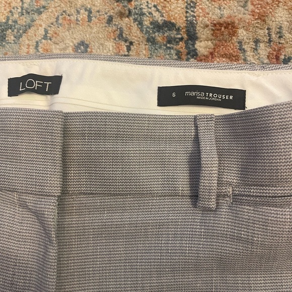 Loft Marissa Gray Dress Pants - Picture 3 of 4